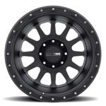 MR605 NV 20 x 9 -12mm Offset 8x180 124.1mm Centerbore Matte Black 2