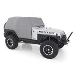 Cab Cover W/Door Flap - Water Resistant - Gray (1061) 2