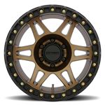 MR106 Beadlock 17x9 -44mm Offset 6x5.5 108mm Centerbore Method Bronze w/ BH-H24125 2