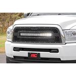 Mesh Grille 30" Dual Row LED Black Ram 2500/3500 (13-18) (70152) 4