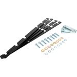 Tacoma Internal Bed Rack Kit For 0520 Tacoma Black Powdercoat Steel 4