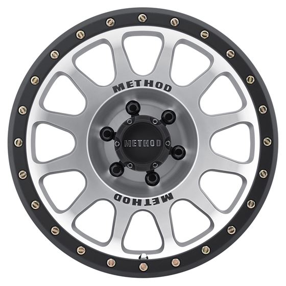 MR305 NV 18x9 -12mm Offset 6x5.5 108mm Centerbore Machined/Black Street Loc 2