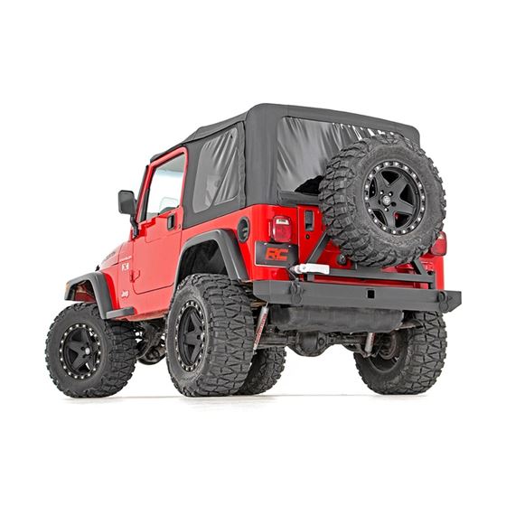 Rear Bumper Tire Carrier Jeep Wrangler TJ (97-06)/Wrangler Unlimited (04-06) (10592A) 2