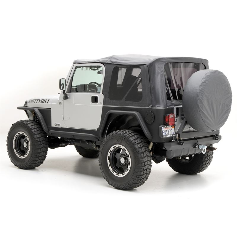 Soft Top - Oem Replacement W/Tinted Windows - Blac