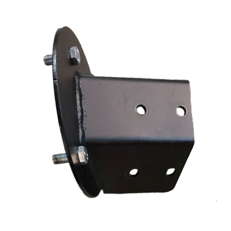 Swing Arm Tire Mount Vertical Black Powdercoat