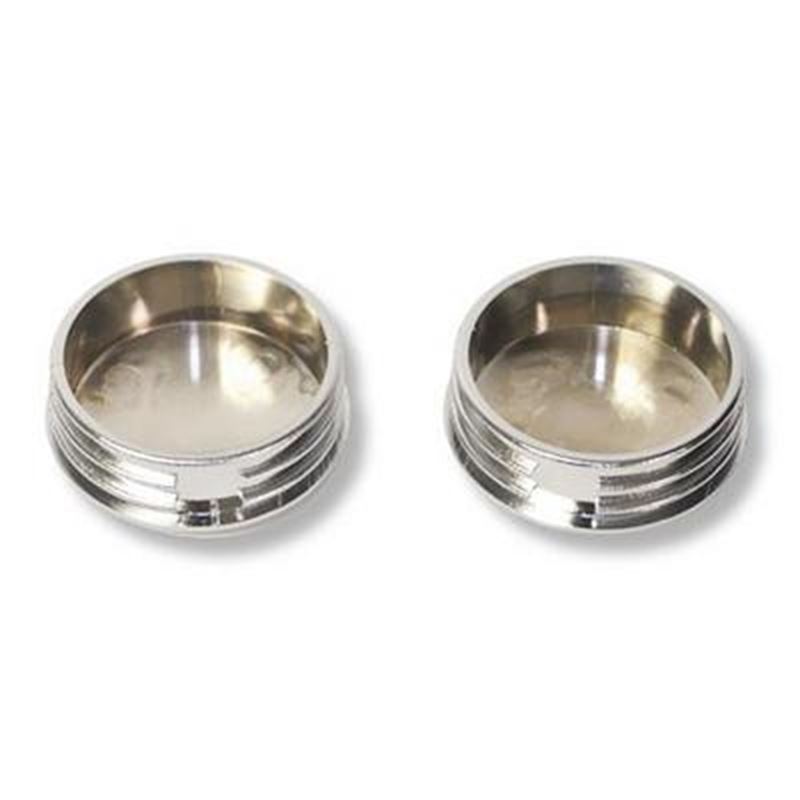 Tubular Bumper - End Caps - 3" Tube - Pair -