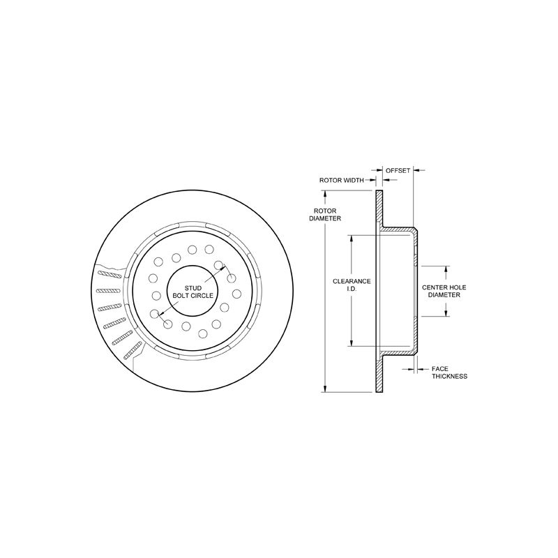 Ultralite HP 32 Vane Rotor and Hat