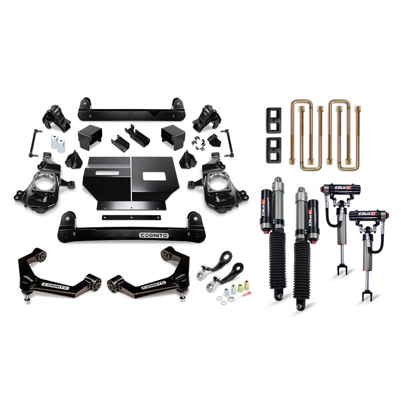 4-Inch Elite Lift Kit with Elka 2.5 reservoir shoc